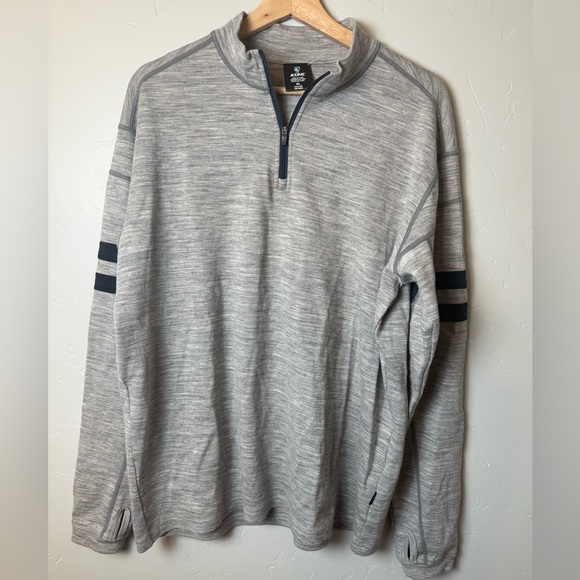 Kuhl Team 1/4-Zip Merino Wool Pullover Sweater Shirt Long Sleeves Men's Size XL - Picture 3 of 8